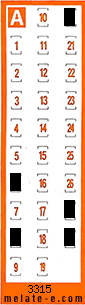 Volante ganador del sorteo 3315 de Chispazo
