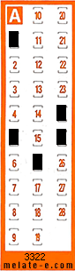 Volante ganador del sorteo 3322 de Chispazo