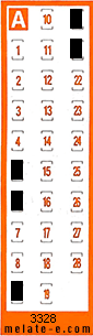 Volante ganador del sorteo 3328 de Chispazo