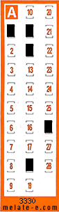 Volante ganador del sorteo 3330 de Chispazo