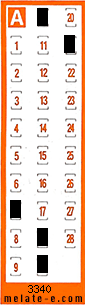 Volante ganador del sorteo 3340 de Chispazo