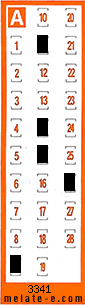 Volante ganador del sorteo 3341 de Chispazo