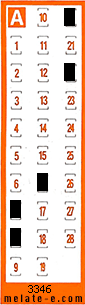 Volante ganador del sorteo 3346 de Chispazo