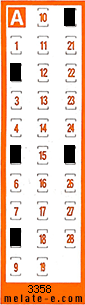 Volante ganador del sorteo 3358 de Chispazo