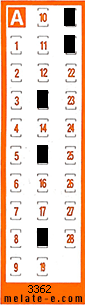Volante ganador del sorteo 3362 de Chispazo