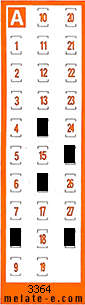 Volante ganador del sorteo 3364 de Chispazo