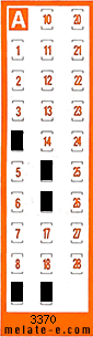 Volante ganador del sorteo 3370 de Chispazo