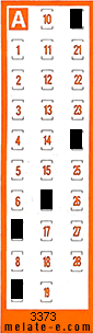 Volante ganador del sorteo 3373 de Chispazo
