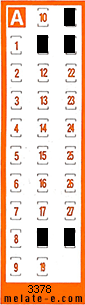 Volante ganador del sorteo 3378 de Chispazo