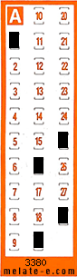 Volante ganador del sorteo 3380 de Chispazo