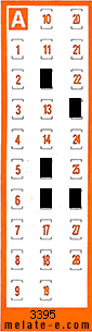 Volante ganador del sorteo 3395 de Chispazo
