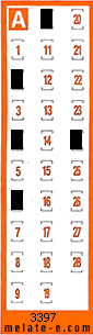 Volante ganador del sorteo 3397 de Chispazo