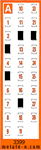 Volante ganador del sorteo 3399 de Chispazo