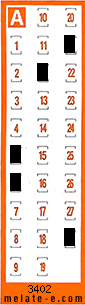 Volante ganador del sorteo 3402 de Chispazo