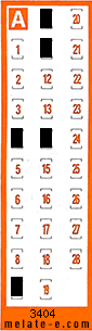 Volante ganador del sorteo 3404 de Chispazo