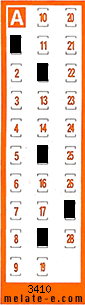 Volante ganador del sorteo 3410 de Chispazo