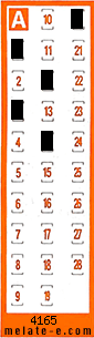Volante ganador del sorteo 4165 de Chispazo