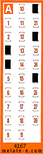 Volante ganador del sorteo 4167 de Chispazo