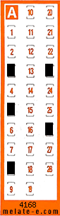 Volante ganador del sorteo 4168 de Chispazo