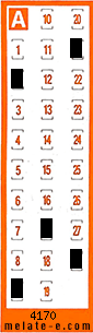 Volante ganador del sorteo 4170 de Chispazo
