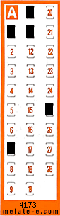 Volante ganador del sorteo 4173 de Chispazo