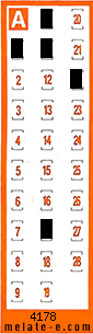 Volante ganador del sorteo 4178 de Chispazo
