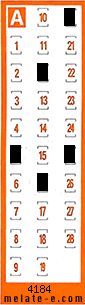 Volante ganador del sorteo 4184 de Chispazo
