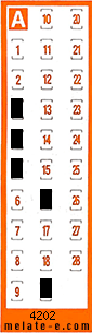 Volante ganador del sorteo 4202 de Chispazo