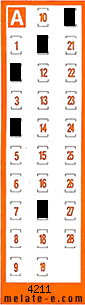 Volante ganador del sorteo 4211 de Chispazo
