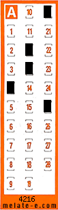 Volante ganador del sorteo 4216 de Chispazo