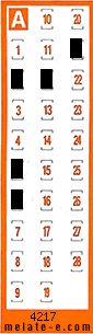 Volante ganador del sorteo 4217 de Chispazo
