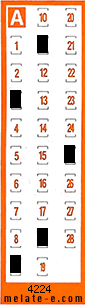 Volante ganador del sorteo 4224 de Chispazo