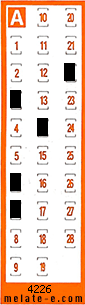 Volante ganador del sorteo 4226 de Chispazo