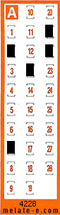Volante ganador del sorteo 4228 de Chispazo