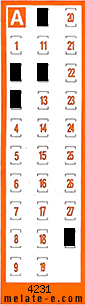 Volante ganador del sorteo 4231 de Chispazo