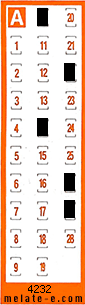 Volante ganador del sorteo 4232 de Chispazo