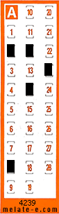 Volante ganador del sorteo 4239 de Chispazo