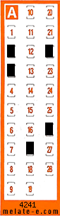 Volante ganador del sorteo 4241 de Chispazo