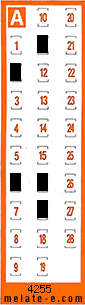 Volante ganador del sorteo 4255 de Chispazo
