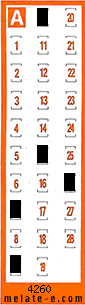 Volante ganador del sorteo 4260 de Chispazo
