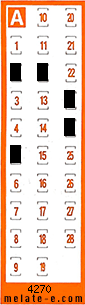 Volante ganador del sorteo 4270 de Chispazo