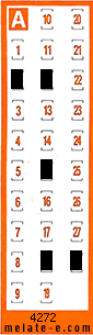Volante ganador del sorteo 4272 de Chispazo