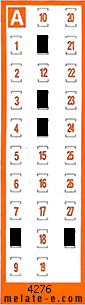 Volante ganador del sorteo 4276 de Chispazo