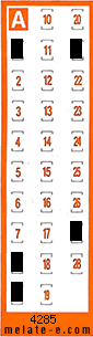 Volante ganador del sorteo 4285 de Chispazo