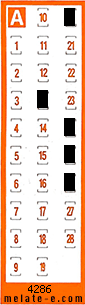 Volante ganador del sorteo 4286 de Chispazo