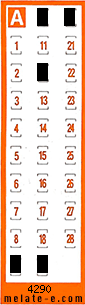 Volante ganador del sorteo 4290 de Chispazo