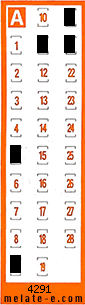 Volante ganador del sorteo 4291 de Chispazo