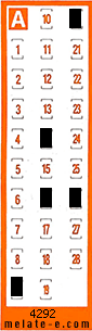 Volante ganador del sorteo 4292 de Chispazo