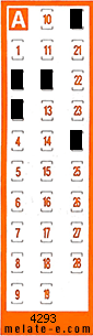Volante ganador del sorteo 4293 de Chispazo