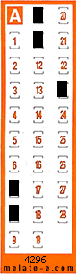 Volante ganador del sorteo 4296 de Chispazo